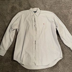 Polo Casual Dress Shirt in classic stripes